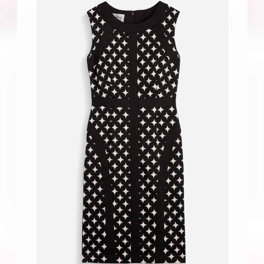 DM Collection Sunni Dress - Black and Cream/ 2P
